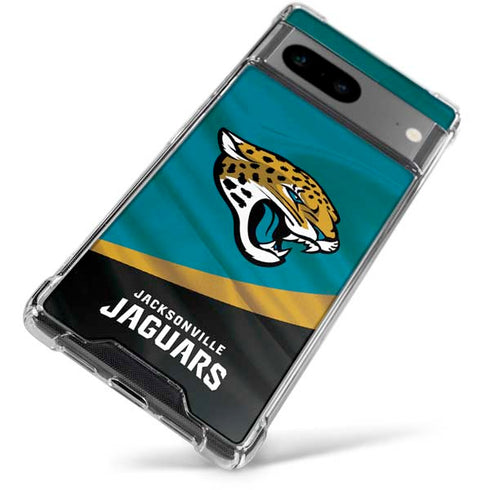 NFL Jacksonville Jaguars Google Pixel 7a Clear Case